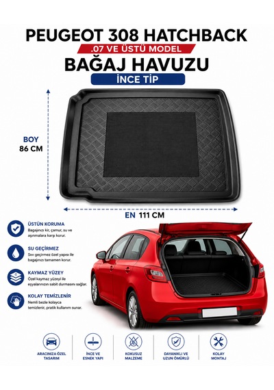 Peugeot 308 Hatchback Bağaj Havuzu