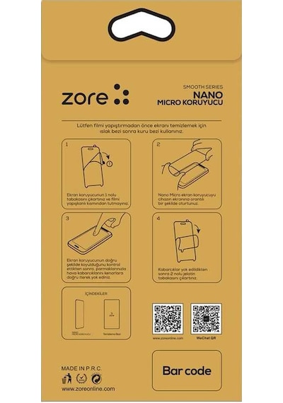 Apple Uyumlu iPhone 16e Zore Nano Micro Temperli Ekran Koruyucu
