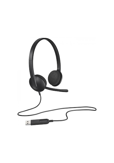 Logıtech H340 981-000475 Usb Çağrı Merkezi Ofis Toplantı Konuşmacı Tipi Microfonlu Kulaklık 1923