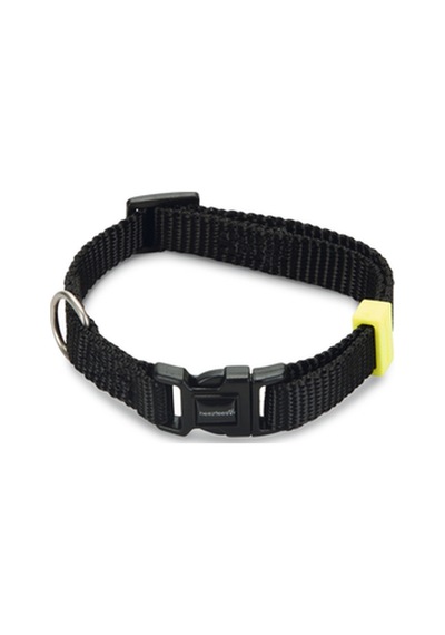 Hnrlıshp Beeztees Köpek Boyun Tasması, Siyah, 20-30cm, 10mm Krom
