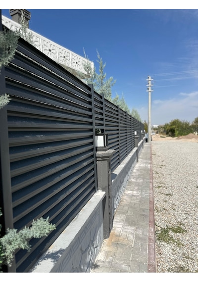 Panjur Güneş Kırıcı Dekoratif Bahçe Panel Çiti