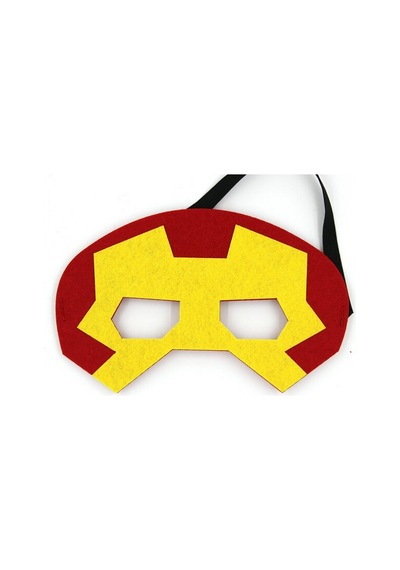 Schulzz Ironman Lastikli Keçe Çocuk Maske