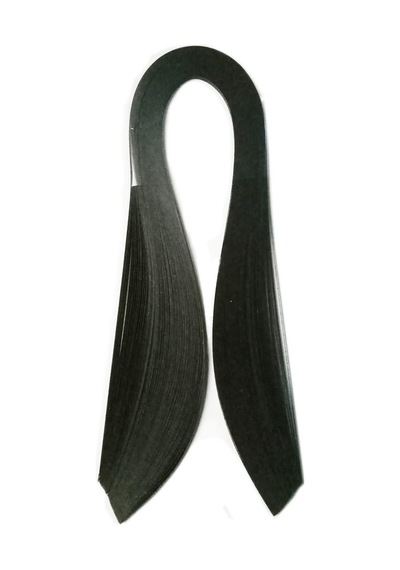 Hayal 3 Mm Siyah Renk Quilling Kağıdı - 100'Lü