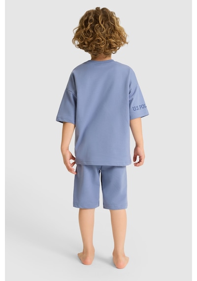 U.s. Polo Assn. Erkek Çocuk İndigo Pijama Takım 50327090-vr028