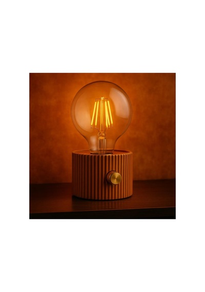 Glbl-tstil4136 Şarjlı Dekoratif Masa Lambası - Kademesiz Dimmer - Type-c Bağlantılı Renk