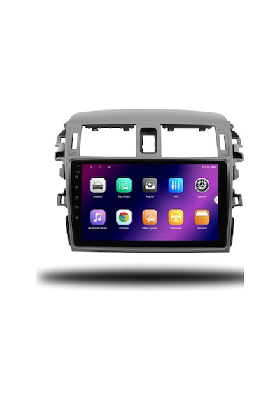 Carplayer Toyota Corolla 2007-2012 Uyumlu Android Multimedya 6gb Ram 64gb Hafıza