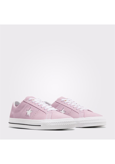 Converse Cons One Star Pro Unisex Pembe Deri Sneaker