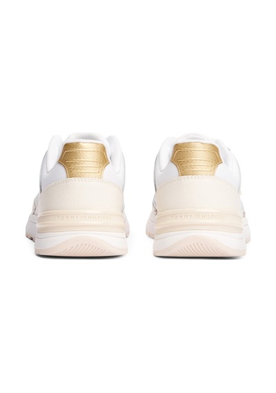 Tommy Hilfiger Casual Fashıon Runner Lth Beyaz Kadın Sneaker Beyaz