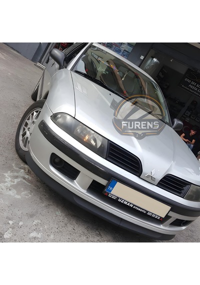 Mitsubishi Carisma 1998-2005 Uyumlu H Lip Esnek Ön Lip 2 Parça Karlık Ön Ek Tampon Altı Dill