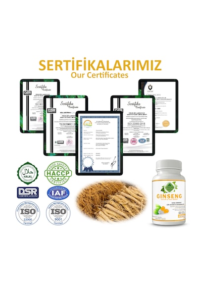 Gökçek Şifa Ginseng 1000 MG 60 Kapsül