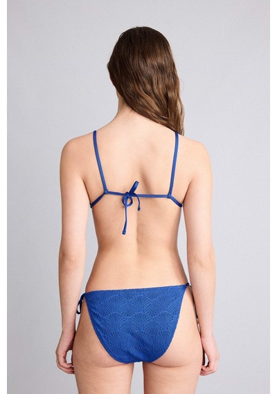 Defacto Regular Fıt Nakışlı Brode Bikini Alt B6895ax26smbe114 Mavi-be114