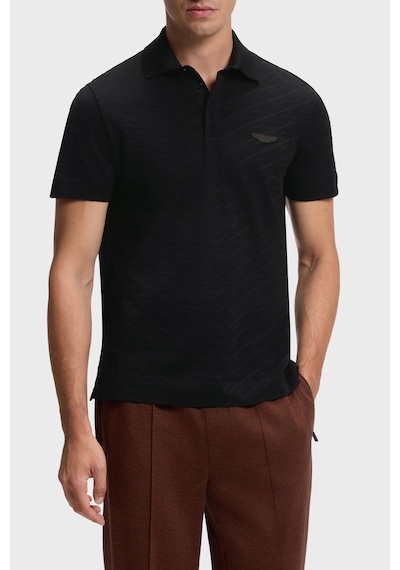 Boss % 100 Pamuk Regular Fit Düğmeli Polo Erkek Polo 50565174 001 Siyah