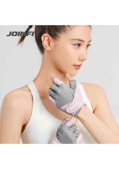 Joinfit Profesyonel Kadın Fitness Eldiveni Gri Gri
