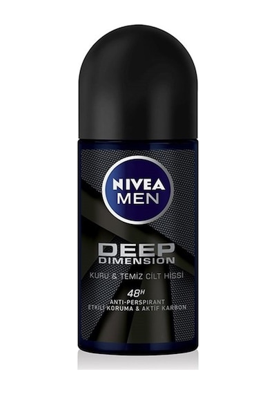 Nivea Men Deep Dimension Erkek Roll-On Deodorant 50 ML