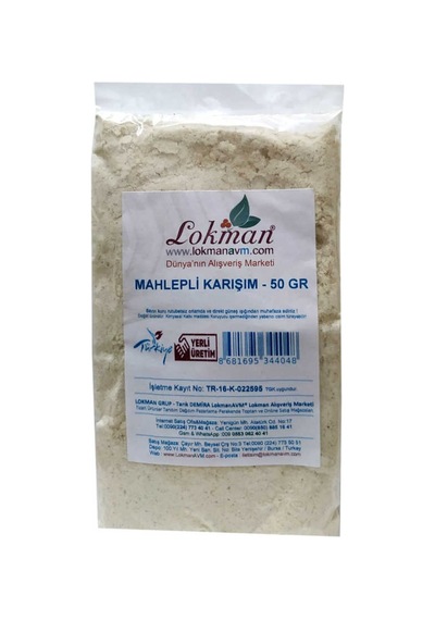 Mahlepli Karışım Pasta Kurabiye Poğaça Katığı 50 Gr Paket