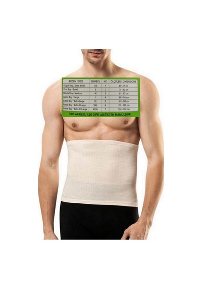 Unisex Bel Korsesi Klasik Ce Diğer