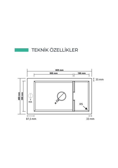 Realstone P023 Knıdos G.eviye Antrasit