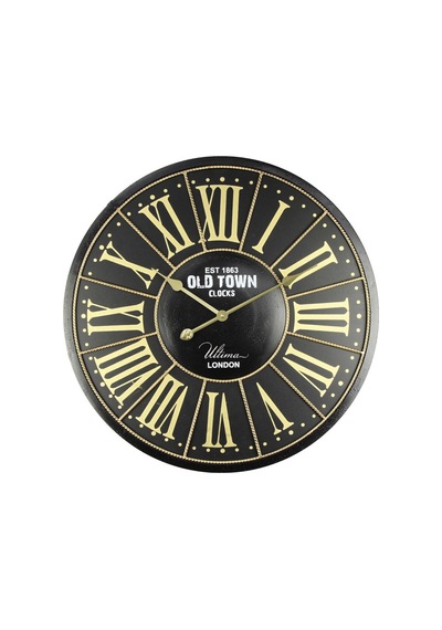 Regal Ultima 2671 B Ferforje Süslemeli Metal Kasa Duvar Saati Çok Renkli