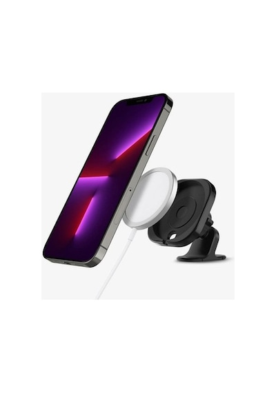 Spigen Mag Fit Magsafe Uyumlu Araç İçi Telefon Tutucu - Kablosuz Şarj Cihazı 04 Dokuz Parçalı Set