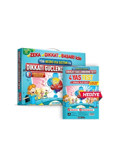 Adeda Neuro Via Dikkati Güçlendirme Seti 4 Yaş ve Testi