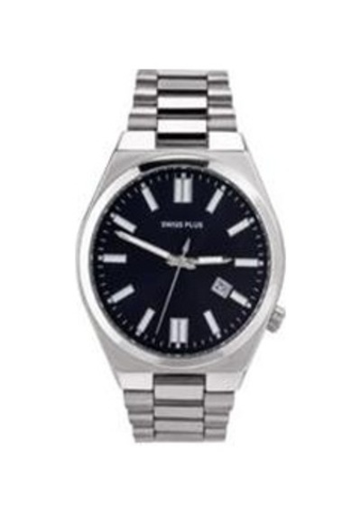 Swiss Plus Man Watch Basic Seri Model-1 St3533ags Black-silver Diğer