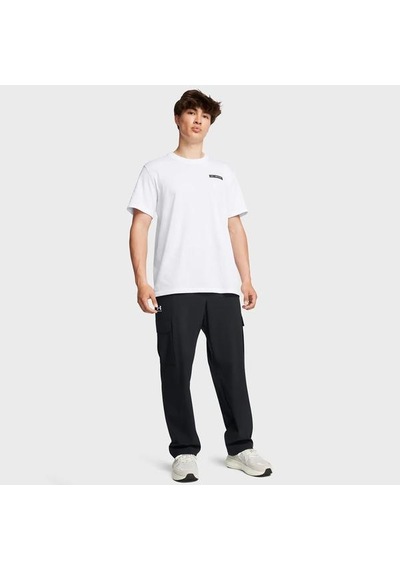 Under Armour Vibe Woven Cargo Erkek Siyah Polo Yaka Tişört