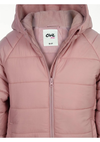 Civil Girls Basic 10-13 Yaş Mont - Pembe Gülkurusu