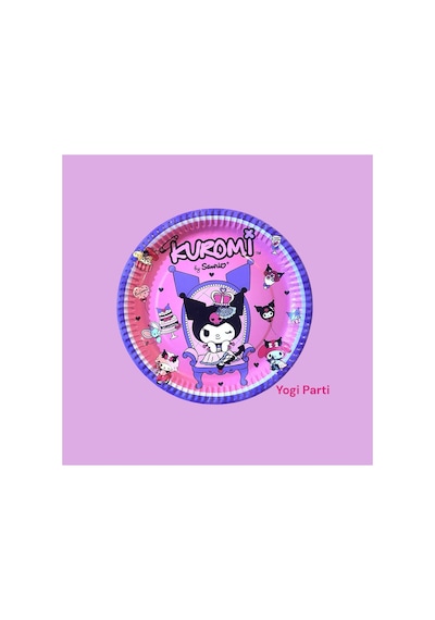 Kuromi Parti Malzemeleri 40 Kişilik Kuromi Doğum Günü Süsleri Seti Ekonomik 40 Kişilik Tüm Yaşlar