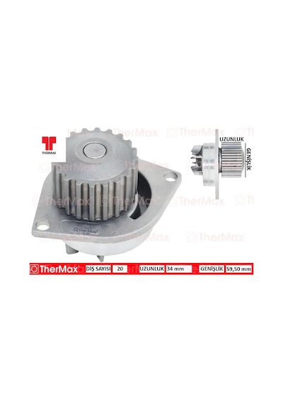 Devirdaim Saxo 96 Xsara 97-00 106 94-96 206 98-00 306 00-01 P405 92-96 1.4-1.5d-1.6 Thermax 1201.e4/ 1201.e6/ 210106f907