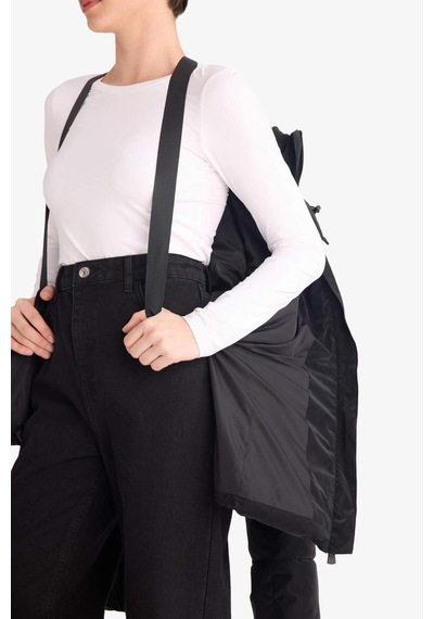 Defacto Regular Fit Kapüşonlu Mont F9979ax25wner128 Ekru-er128