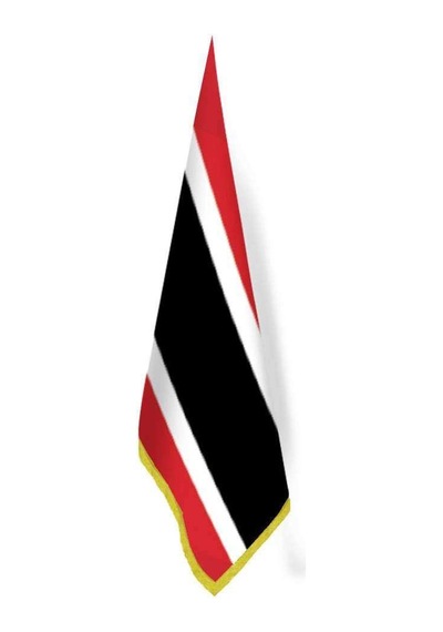 Trinidad Ve Tobago Bayrağı -ofis-makam-toplantı Odaları - Saçaklı Makam Bayrağı 1