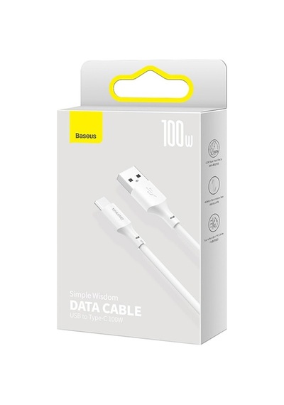 Baseus Simple Wisdom 100w Usb To Type-c Hızlı Data Şarj Kablosu
