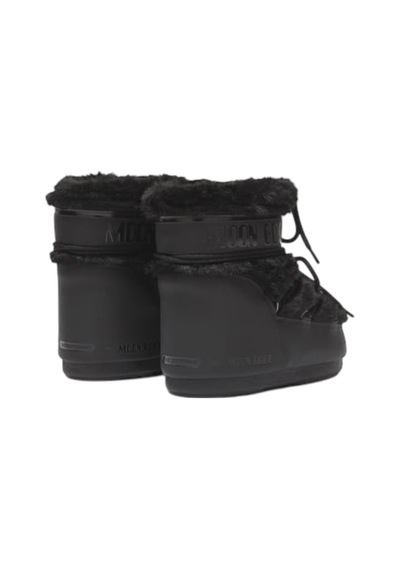 80d1409390-n001 Moon Boot Icon Low Faux Fur Siyah