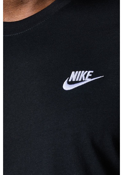 Nike Sportswear Cotton Unisex Short Sleeve Tee Unisex Tişört Siyah Siyah