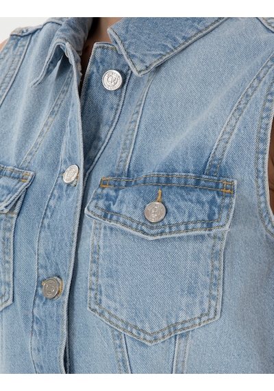 Pierre Cardin Kadın Açık Mavi Elbise Jean 50306777-vr003