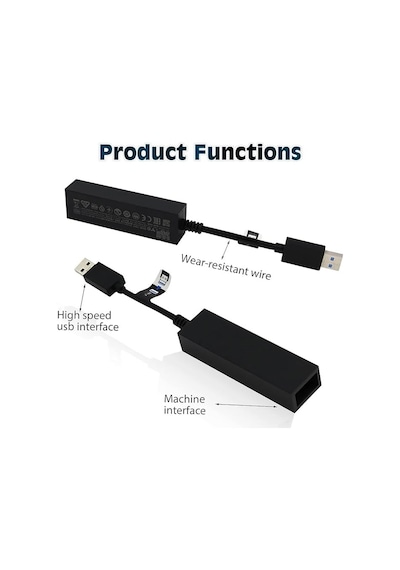 Playstation Camera Adaptörü - Ps5 İçin Ps4 Kamera Ve Ps Vr Dönüştürücüsü