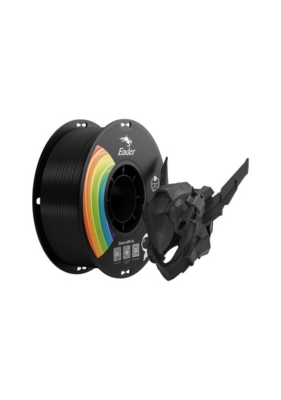 Resmi Upgrade Ender 3d Yazıcı Filamenti, Siyah Pla+ Filamenti 1,75 Mm, 1 Kg Makara 1,0 Kg , Do