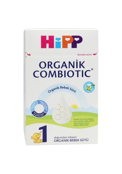 Organik Combiotic Bebek Sütü 600gr No:1 0-6 Ay Doğumdan İtibaren