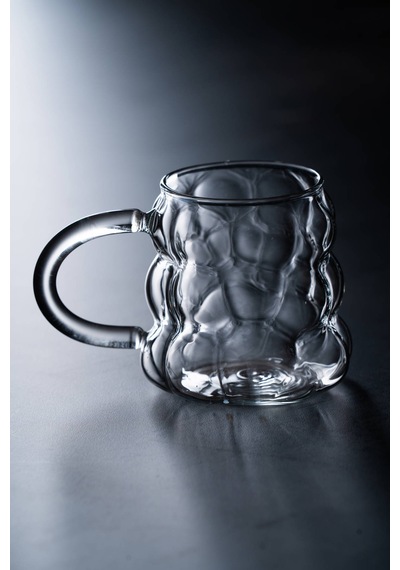 Lume 6 Lı Kulplu Cam Bardak - 350 Ml Şeffaf
