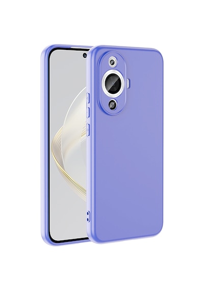 Zore Huawei Nova 12s Uyumlu Kılıf Nvth Mara Lansman Kapak-lila