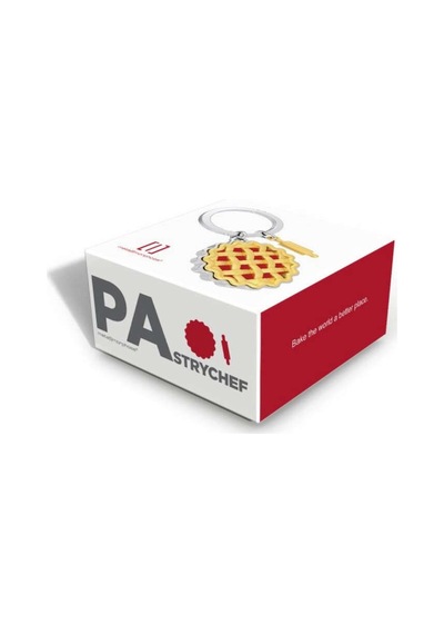 Metalmorphose Pastrychef Elmalı Turta Anahtarlık