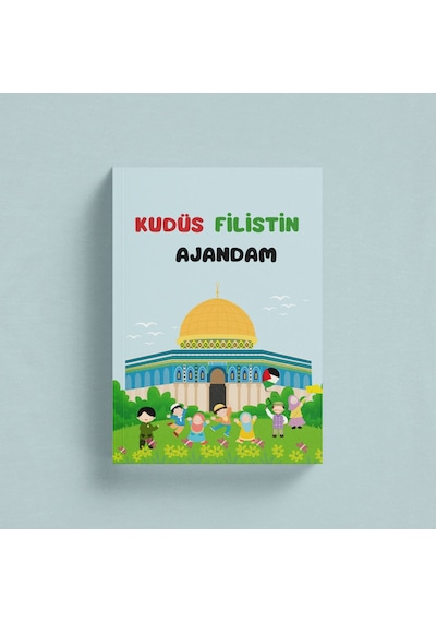 Çocuklar İçin Kudüs- Filistin Ajandam Çok Renkli