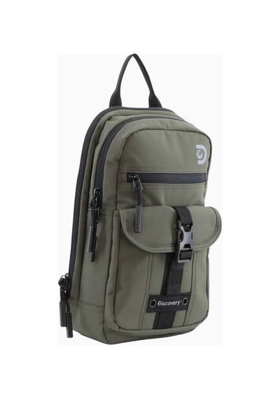 Discovery Shield Rfıd Korumalı Sürdürülebilir Sling Sırt Çantası Haki 3
