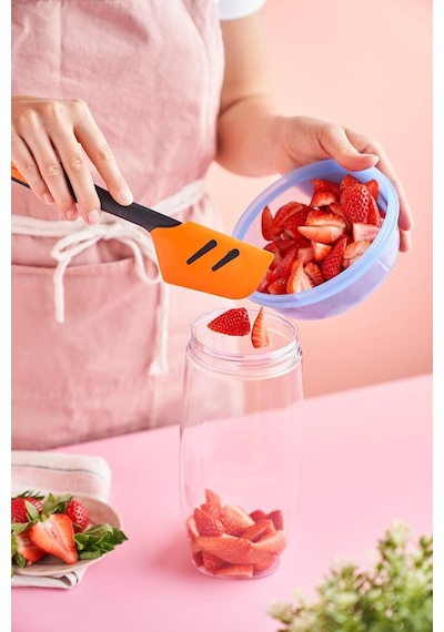 Isıya Dayanıklı Ergonomik Silikon Spatula Esnek Pratik Mutfak Gereci Diğer