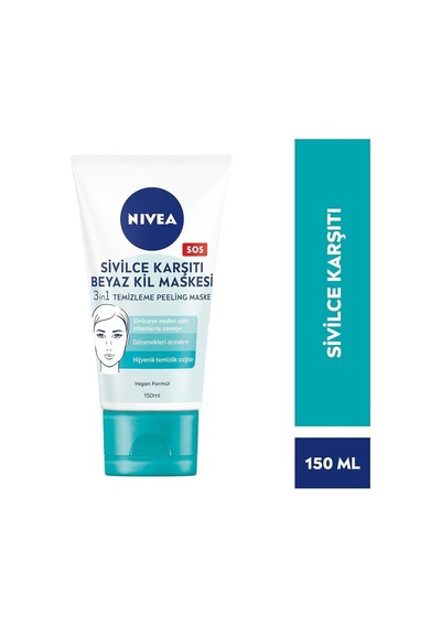 Nıvea Vsg.maske 150 Ml.beyaz Kil