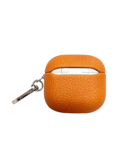 Piili Apple AirPods Uyumlu 4.nesil Leather Kılıf Apple AirPods Uyumlu Kılıfı Turuncu 22996991