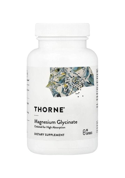 Thorne, Magnezyum Glisinat , 90 Kapsül Kapsül Başına 120 Mg