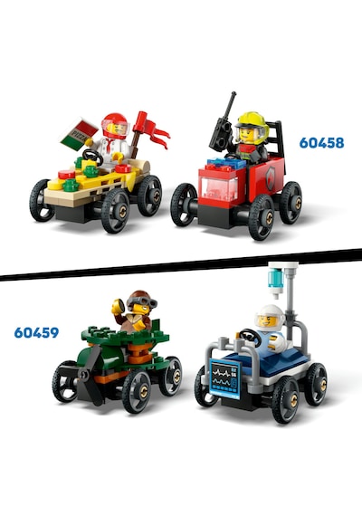 LEGO® City Senin Kuralların: Yarış Arabası Rampa Parçası 60460 - 6 Yaş ve Üzeri Çocuklar için Yaratıcı Oyuncak Yapım Seti (436P)