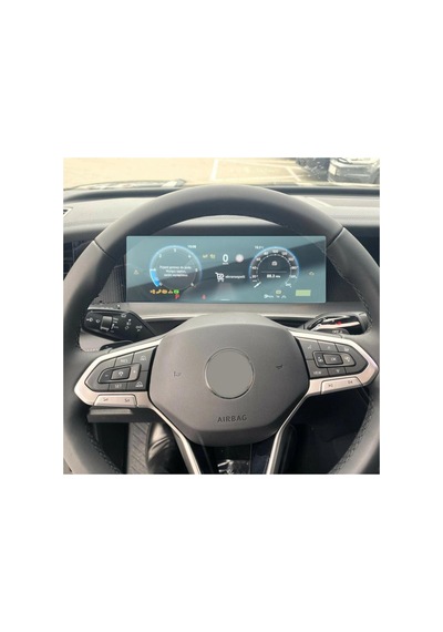 Volkswagen Tayron Uyumlu 10.25 İnç Araç Ekran Koruyucu Dijital Gösterge 9h Nano Kırılmaz Şeffaf
