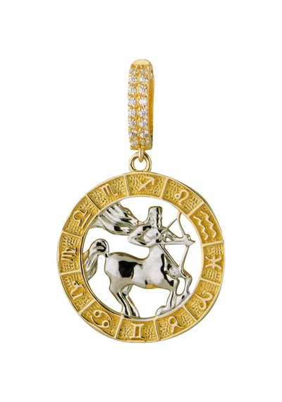Yay Burç Altın Charm 2,82 Gr-6490